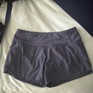 Lululemon navy shorts.. very gently used..